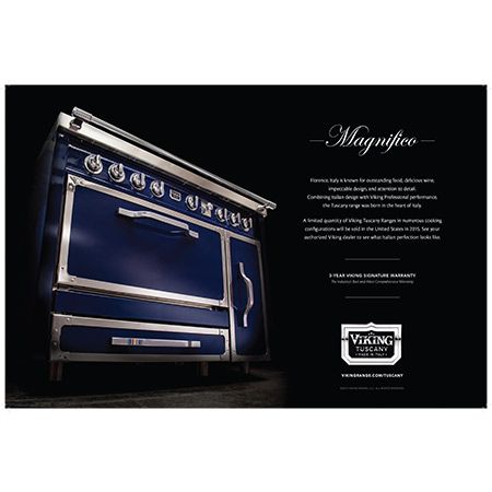 Viking Advertises in The Cottage Journal Kitchens 2015