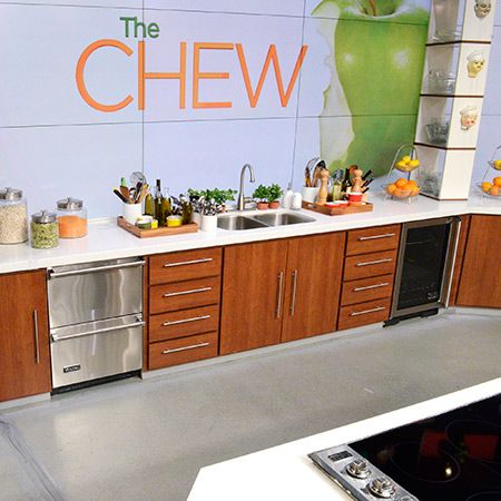 Viking Kitchen on Set of ABC's The Chew