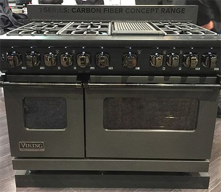 KBIS 2016 Trend Recap: Viking 7 Series Carbon Fiber Concept Range