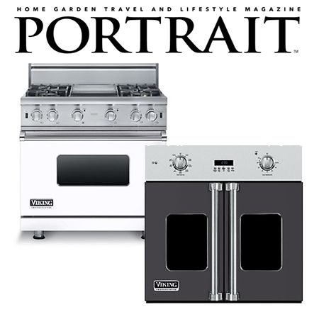 Viking Range And French-Door Single Oven Featured In Portrait Magazine