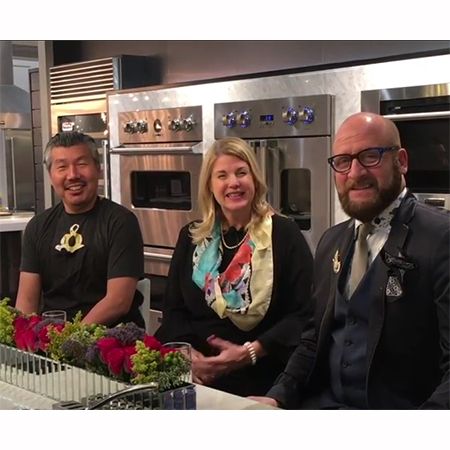 Kitchen Chat With Margaret McSweeney And Jaime Laurita In The Chicago Showroom Featuring Chef Bill Kim