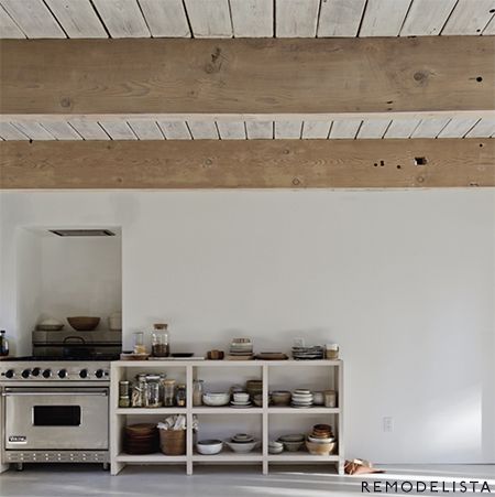 Kitchen Of The Week: A Monumental Marble Countertop