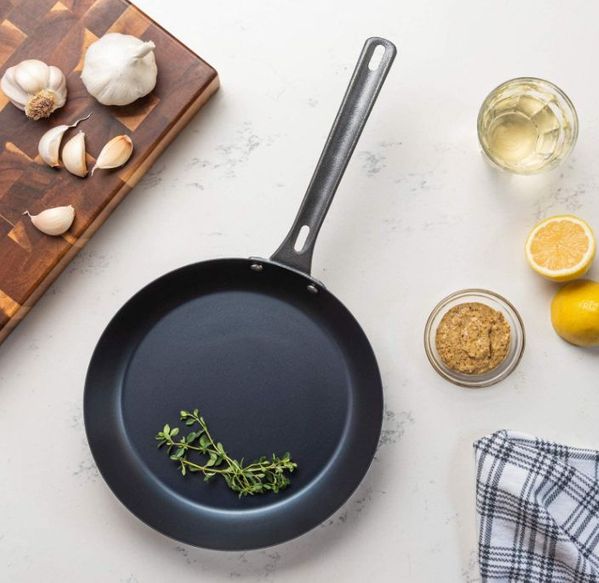 Good Housekeeping Names Viking's Blue Steel 10-Inch Fry Pan as the Best Pre-Seasoned Carbon Steel Skillet