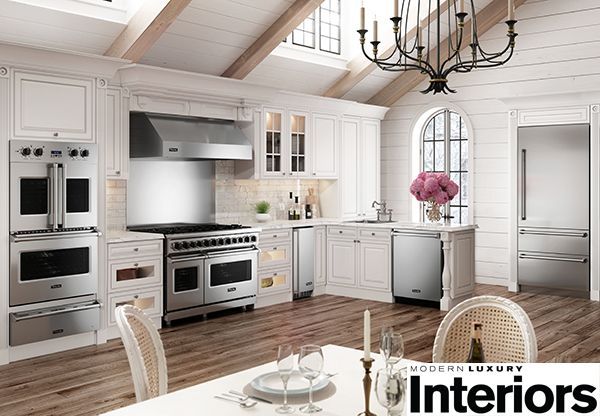 Modern Luxury Interiors Feature Viking as a Hot Trend for High-Tech Kitchens