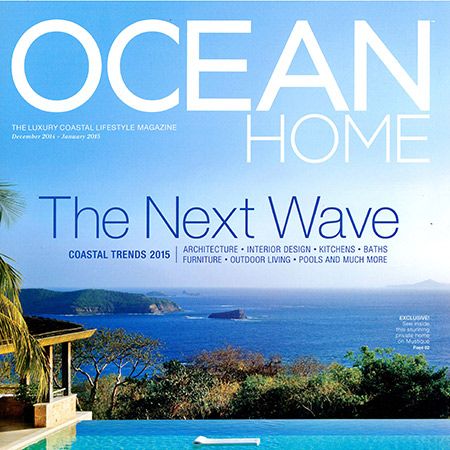 Professional French-Door Oven Featured in Ocean Home