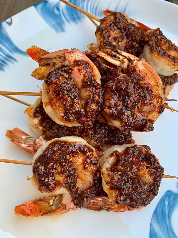 Grilled Shrimp Skewers