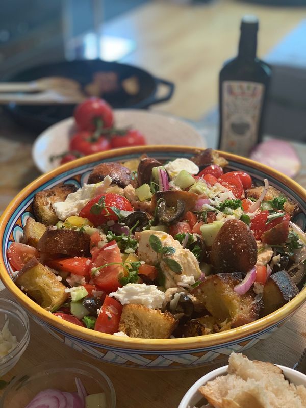 Tuscan Panzanella Salad