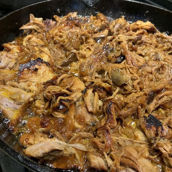 Crispy and Sweet Slow Cooked Pork Carnitas