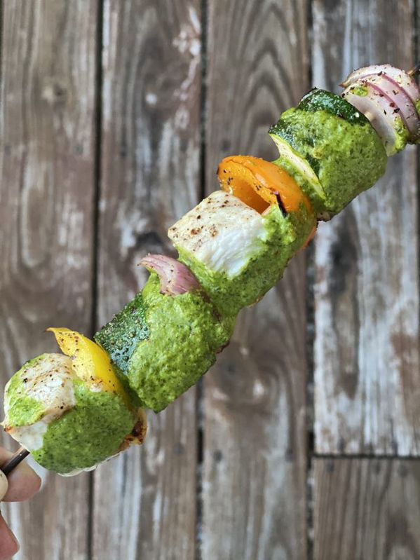 Swordfish Skewers