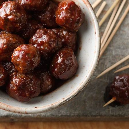 Sweet-Hot Cocktail Meatballs