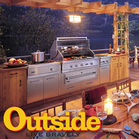 Viking Professional Gas Grills Featured in Outside Magazine