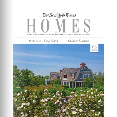 Outdoor Kitchens in NY Times Homes Magazine