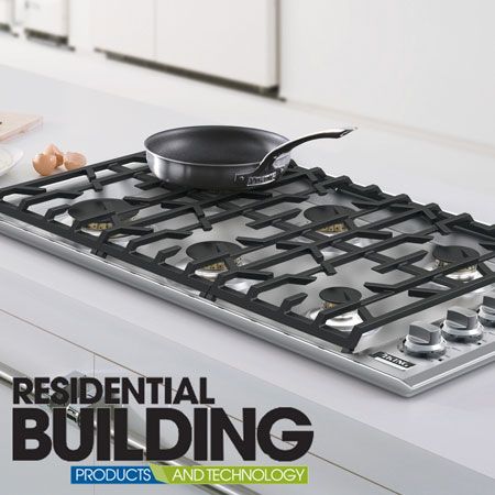 New Line of Cooktops Featured in Residential Building Magazine