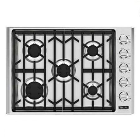 Viking Gas Cooktop Featured in House Beautiful, October 2014