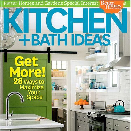 Custom Panel Refrigerator in Kitchen and Bath Ideas, Summer 2014